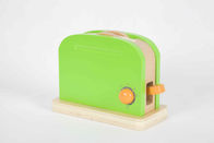 Toddler&amp;#39;S Ahşap Toaster Oyuncak, Soild Wood Çocuk Oyuncakları Mutfak Setleri